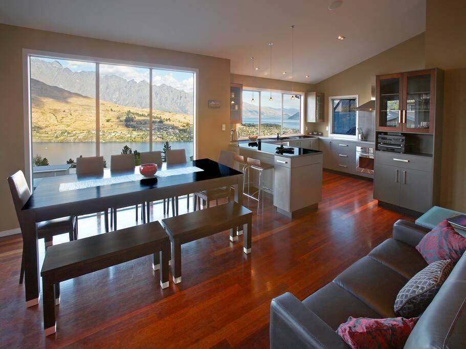 Dining Area + Kitchen