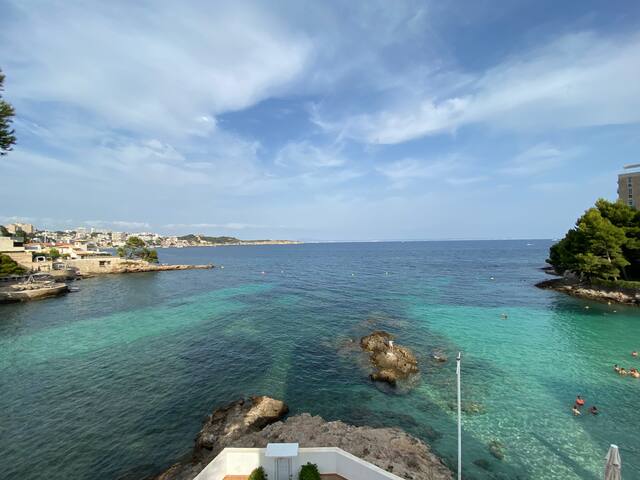 Luxurious seafront apartment (renovated in 2024)