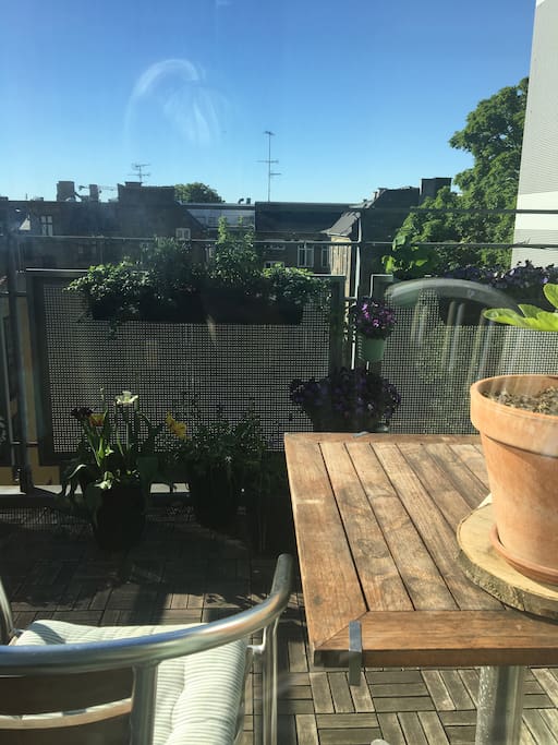 Lovely and sunny balcony