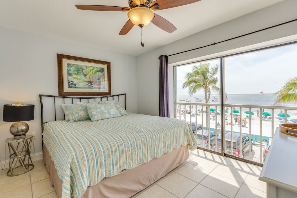Gulf of Mexico views from the bedroom