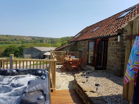 Willow Cottage nestled twixt coast and moorland