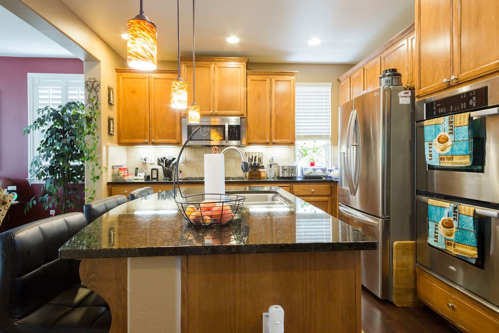 Full use of kitchen