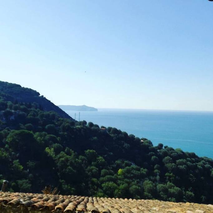 Vista dalla camera.