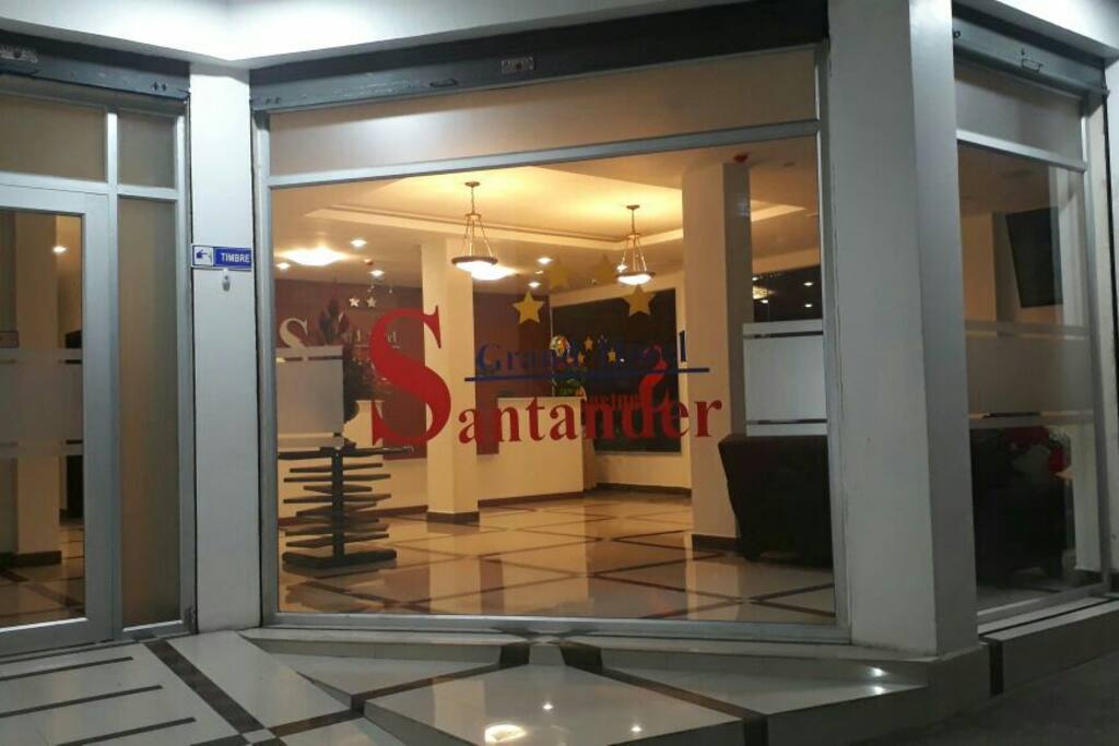 recepción del hotel