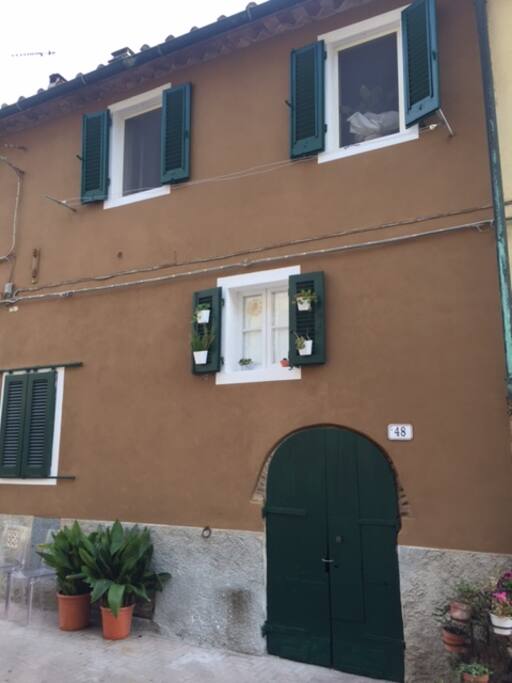 Exterior of the house