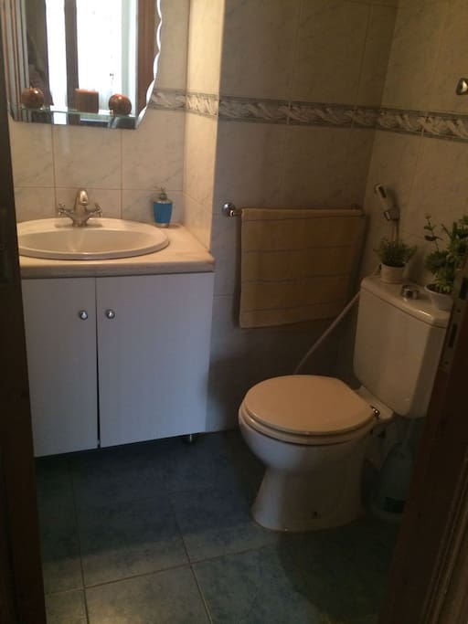 shared small bathroom