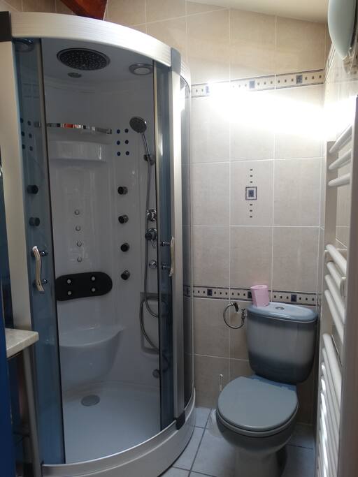 La salle de douche