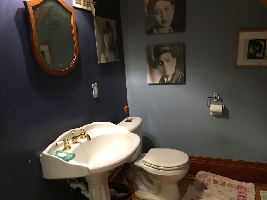 upstairs private bath