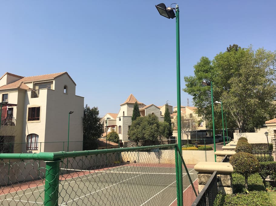Tennis courts