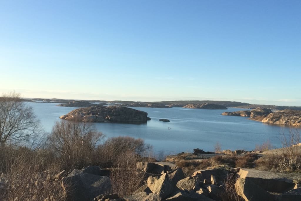 Utsikt från Skredfors