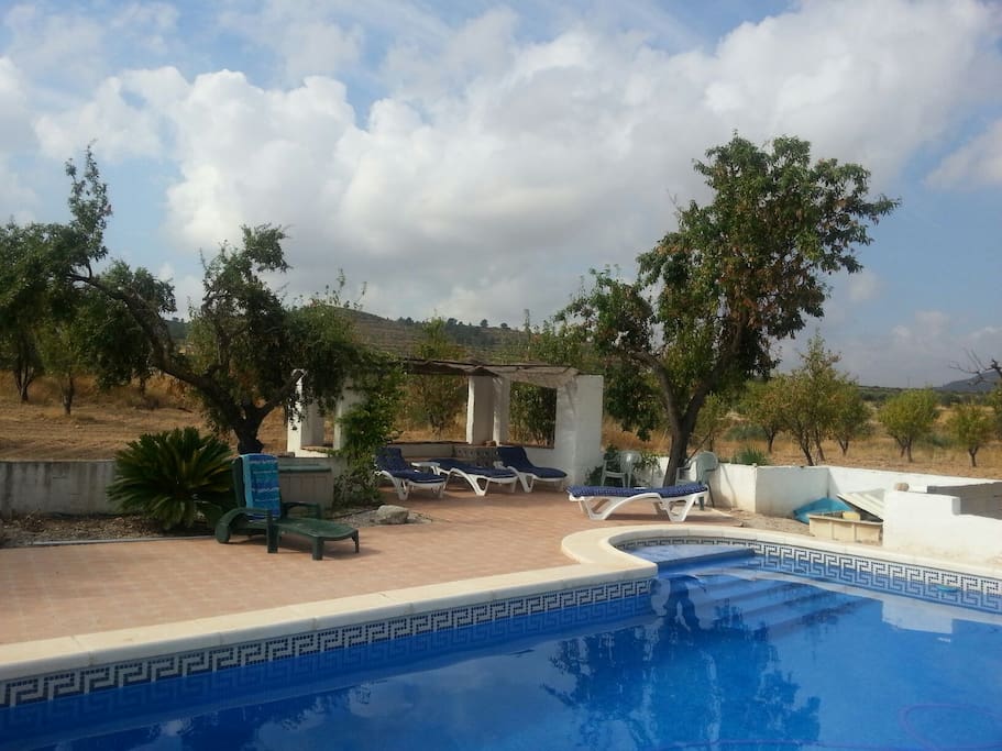 Pool shared with the family of the main house.