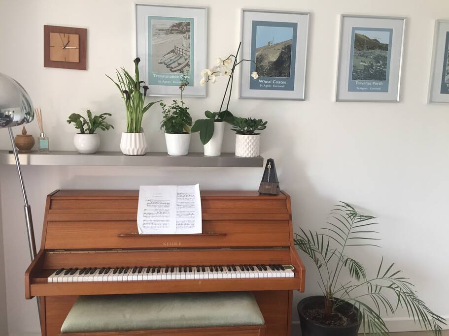 Living room piano