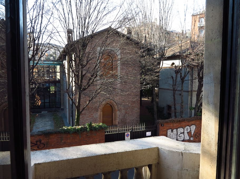 from the living room balcony