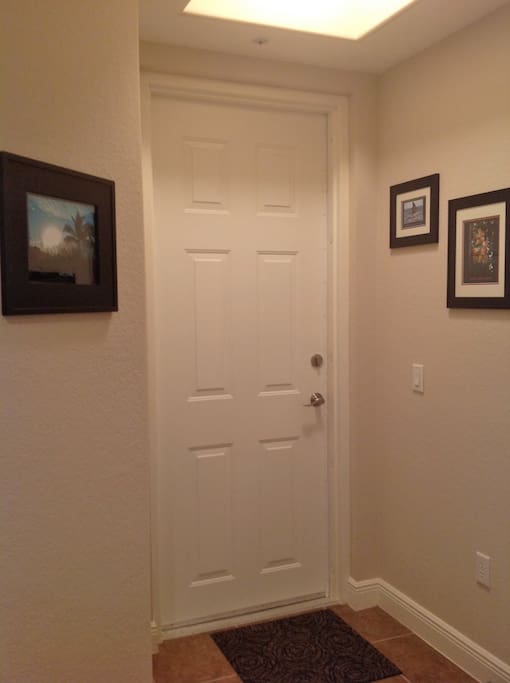Entrance to Condo