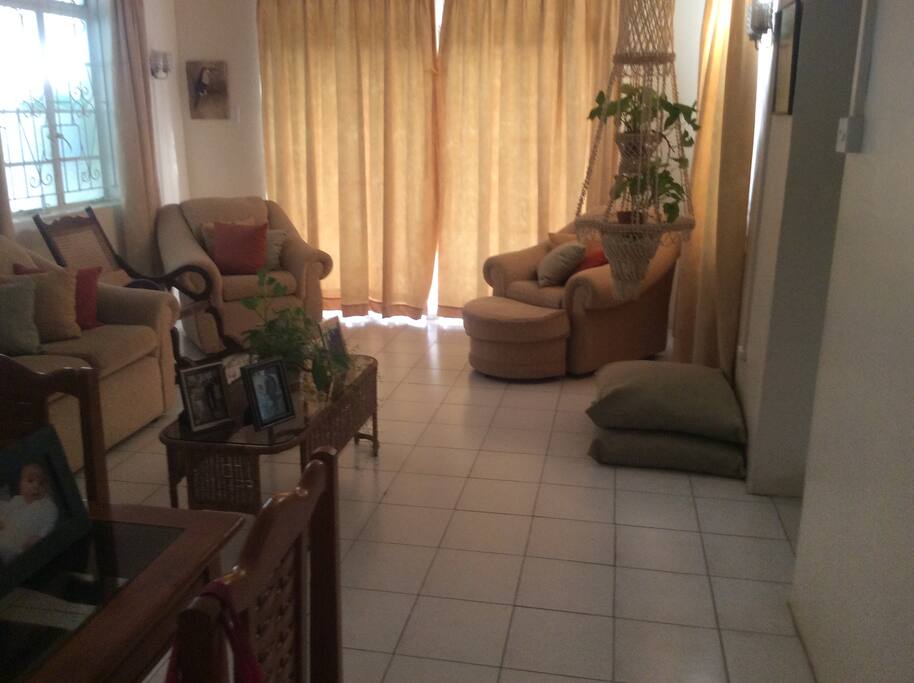 Comfortable living room for relaxation.