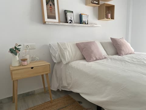 Top Airbnb: Duplex Penthouse Apartment, 1st line of the beach. Torrox in Torrox