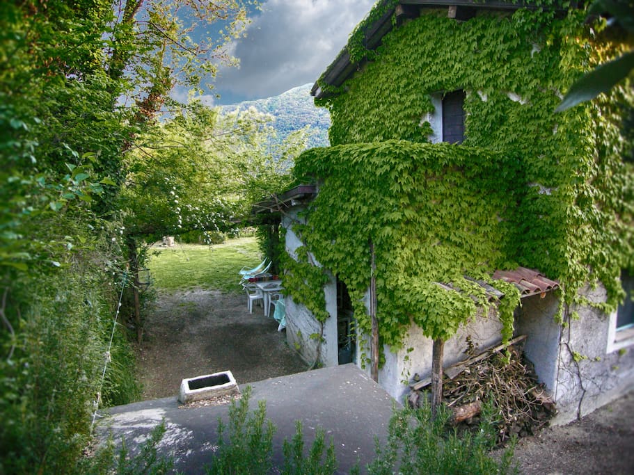 Vista sul forno
