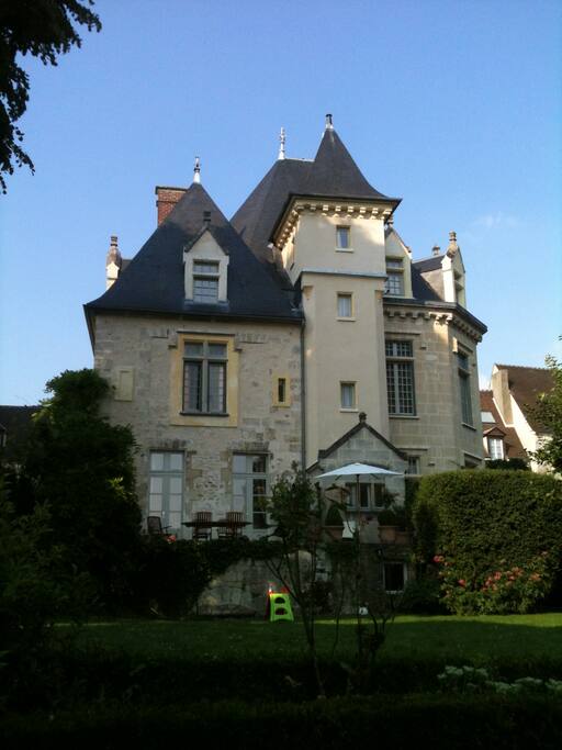 Agréable jardin calme en plein centre ville