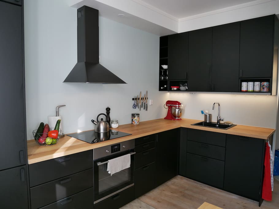 Newly refurbished kitchen