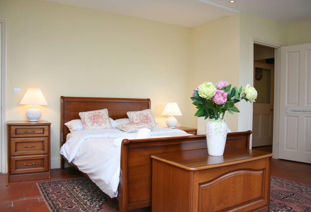 The bed (for sleeping)