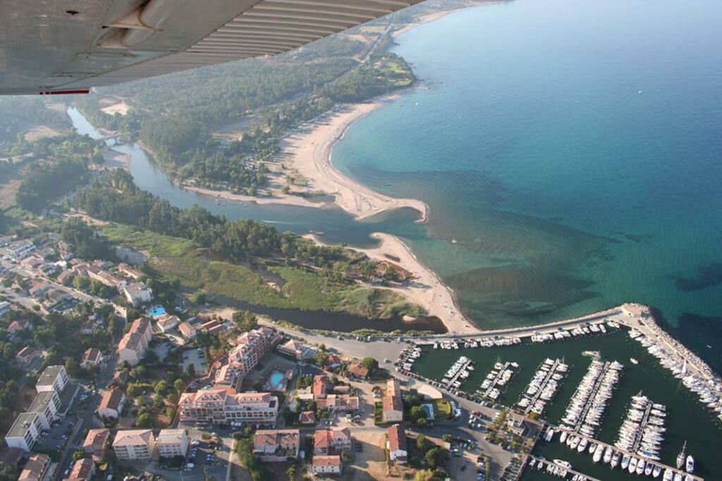 My villa right in the middle of the beach!