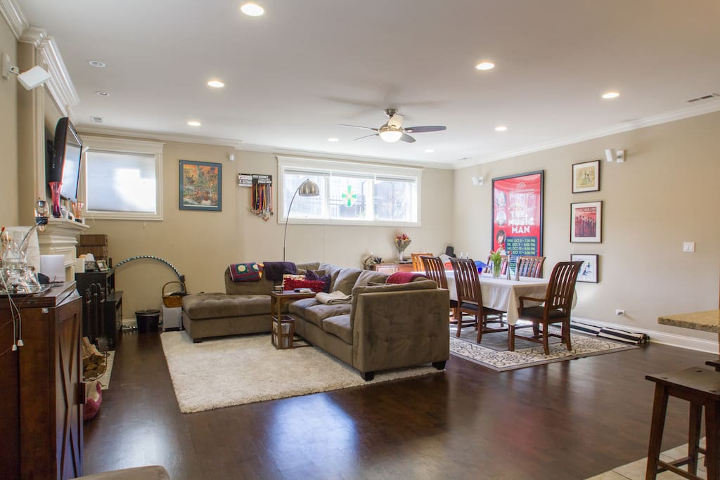 Large open living space to share.