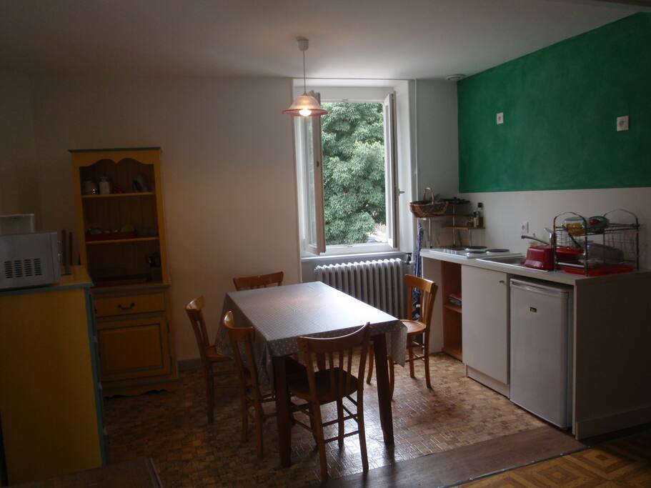 Espace cuisine au 1er