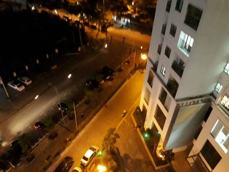A corner of outside panoramic view