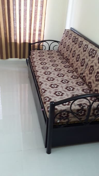 Sofa Bed in studio Apartment