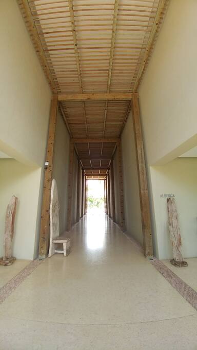 Acceso a la Alberca