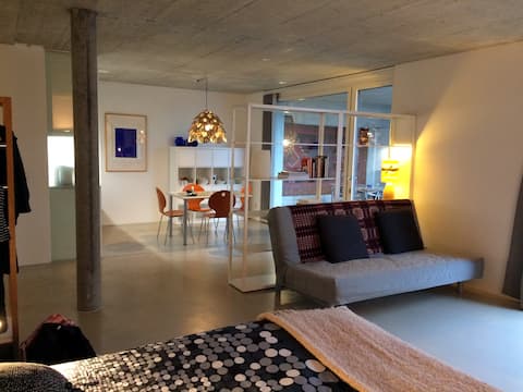Top performing Airbnb: Modern, self-contained studio apartment in Bern