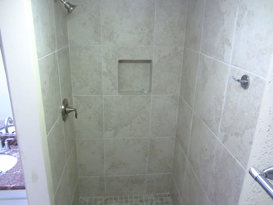 New Tiled Shower