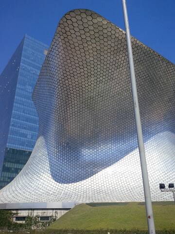 Nice apart 2rooms Carso/Polanco (parking)