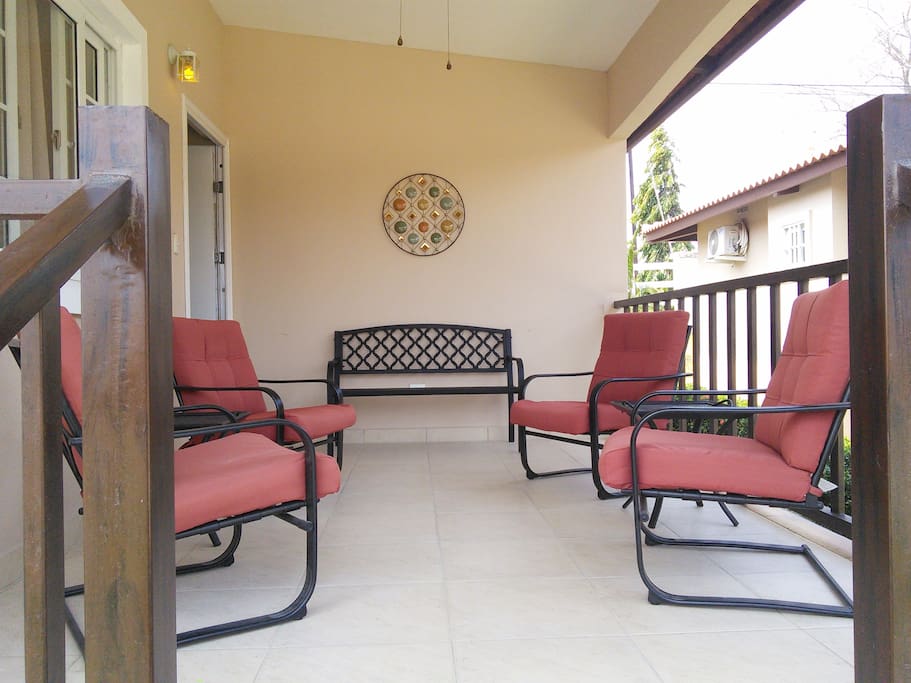 Best porch sitting porch around! Read, snooze, have your coffee, enjoy the surroundings!