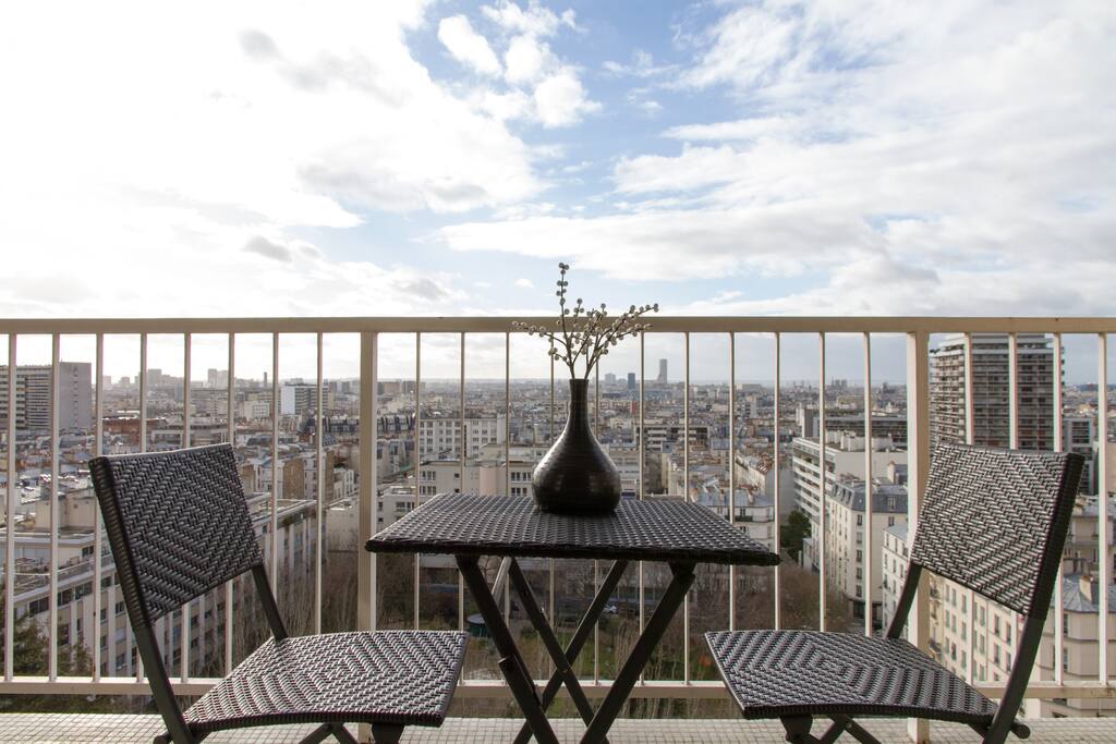 The terrace