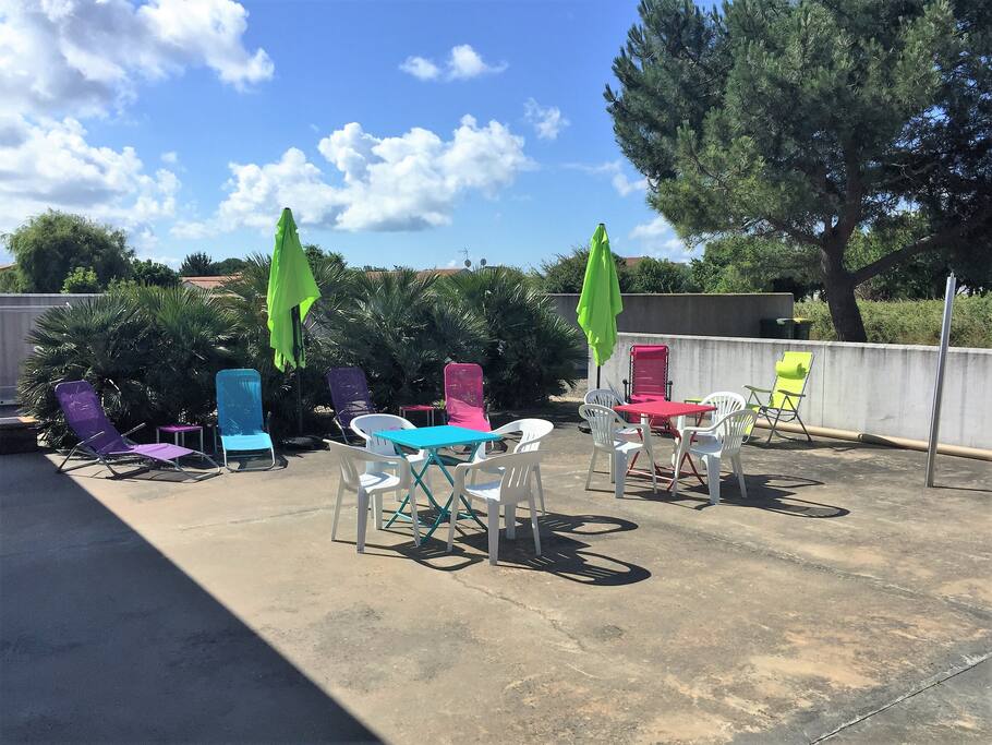 La terrasse 100 m2