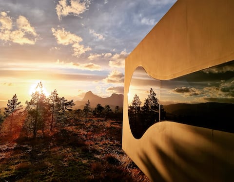 Breathtaking Mountain views in cozy Birdbox