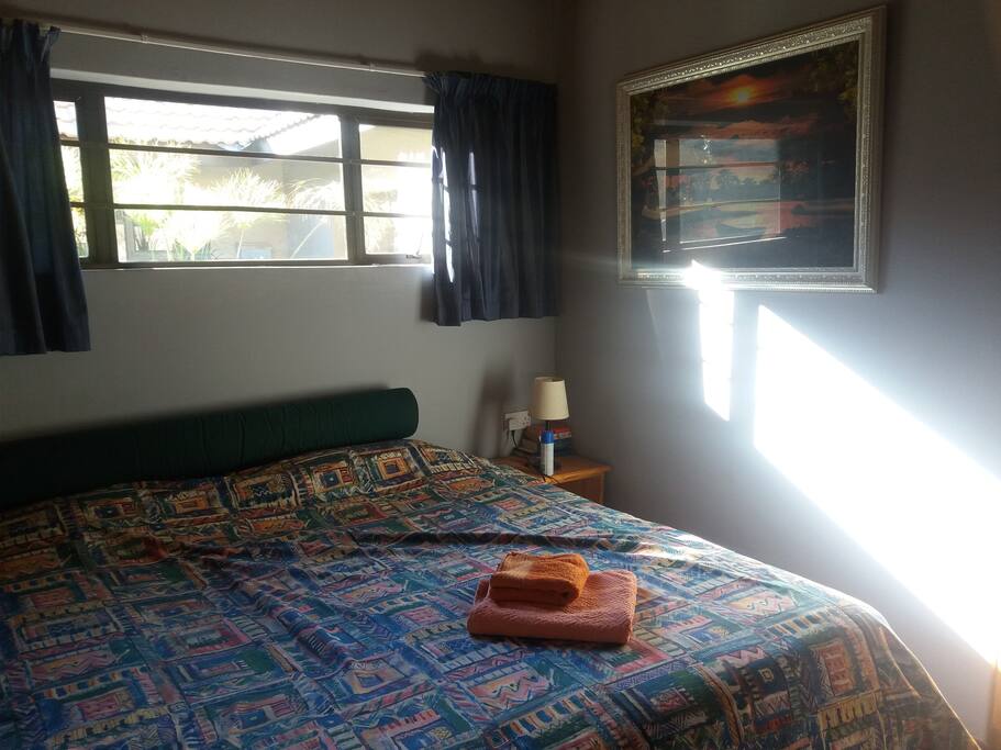 Kingsized bed