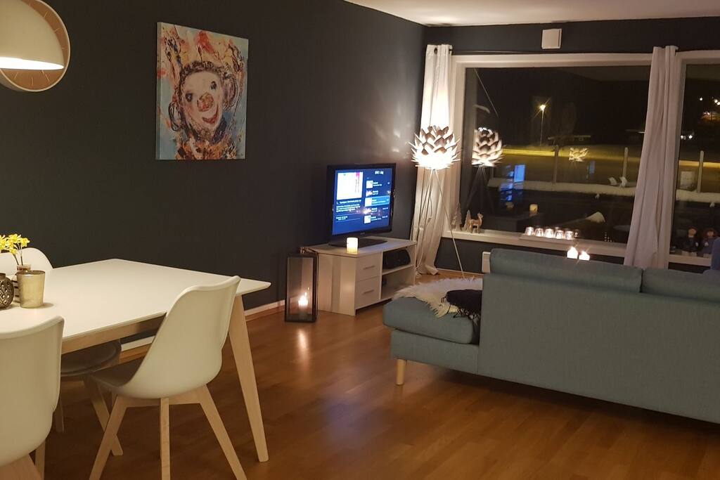 Åpen stue / kjøkken løsning
