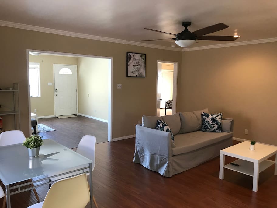 Enjoy homemade meals in the family room