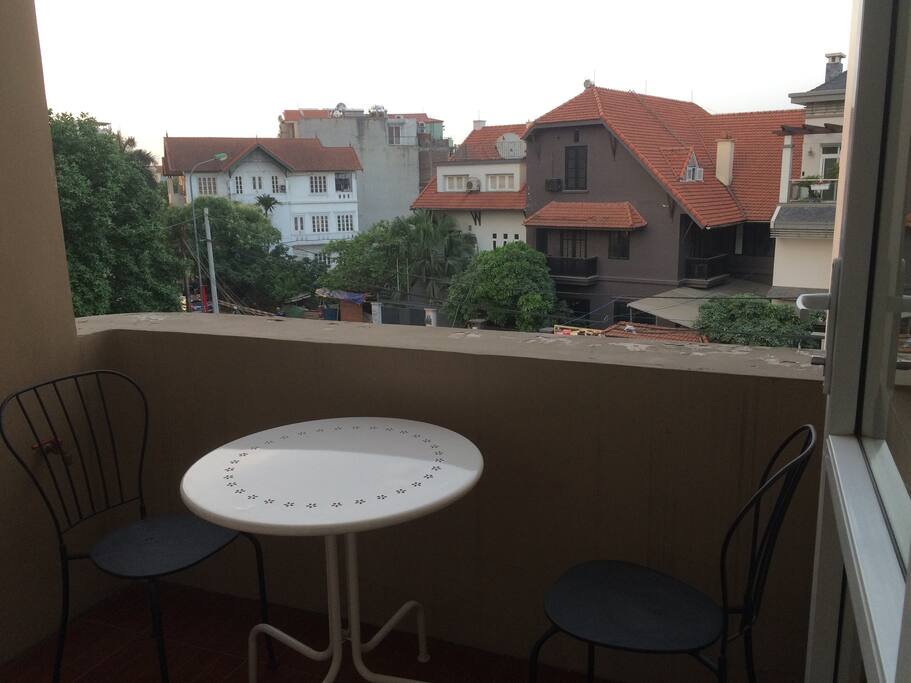 Airy balcony
