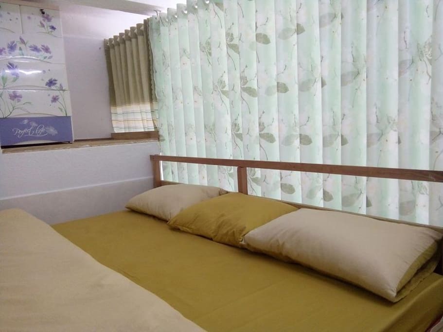 First bed upstairs