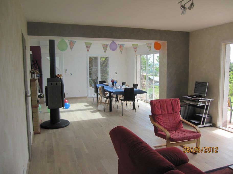Salon-salle à manger