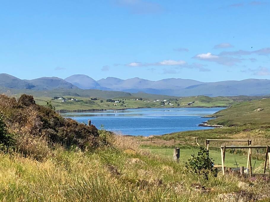 Harris hills beyond Loch Erisort