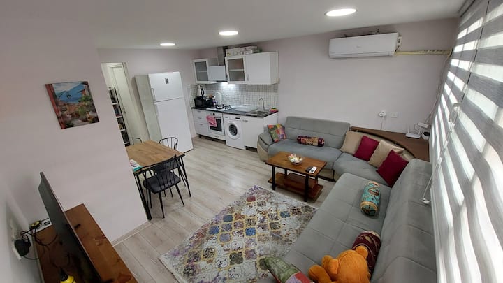 2+1 New 2nd Floor Comfortable and CUTE Apartment for 4 Persons