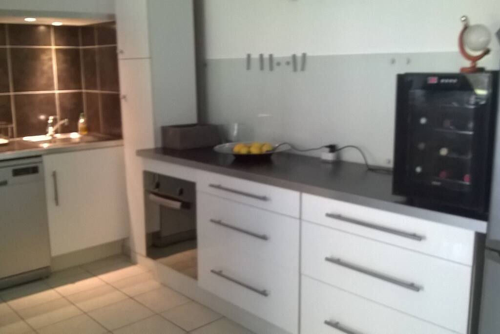 Cuisine moderne et fonctionnelle
