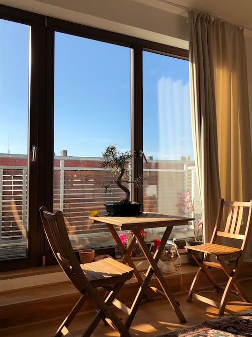 View from the living room