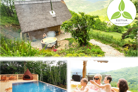 ESTIVA : Beautiful Chalet - Private Spa-Pool-View