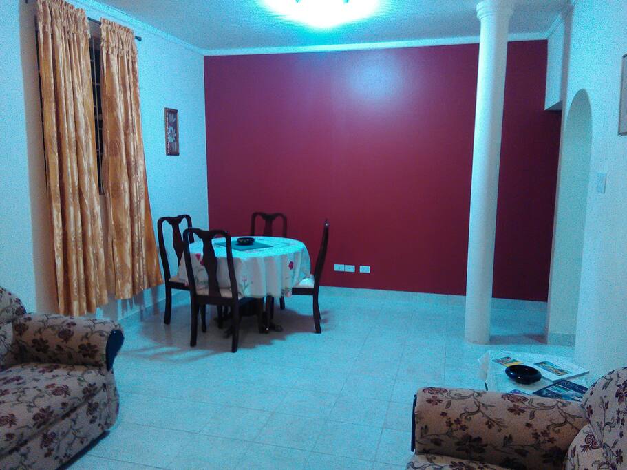 living & dinning area