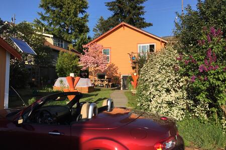 Charming Maple Leaf Garden-Level Apartment